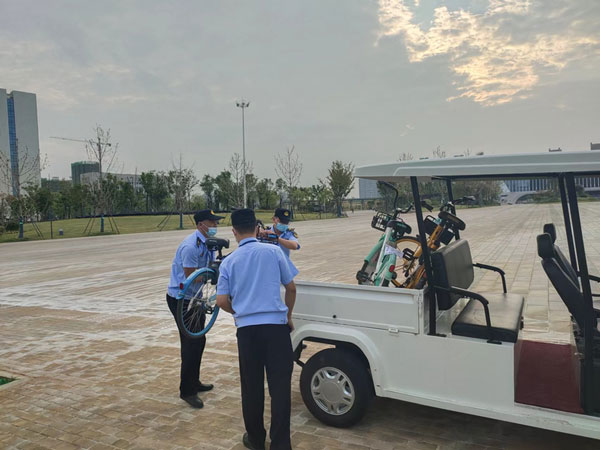 金開(kāi)電動(dòng)車(chē)助力武漢東站<div   id=